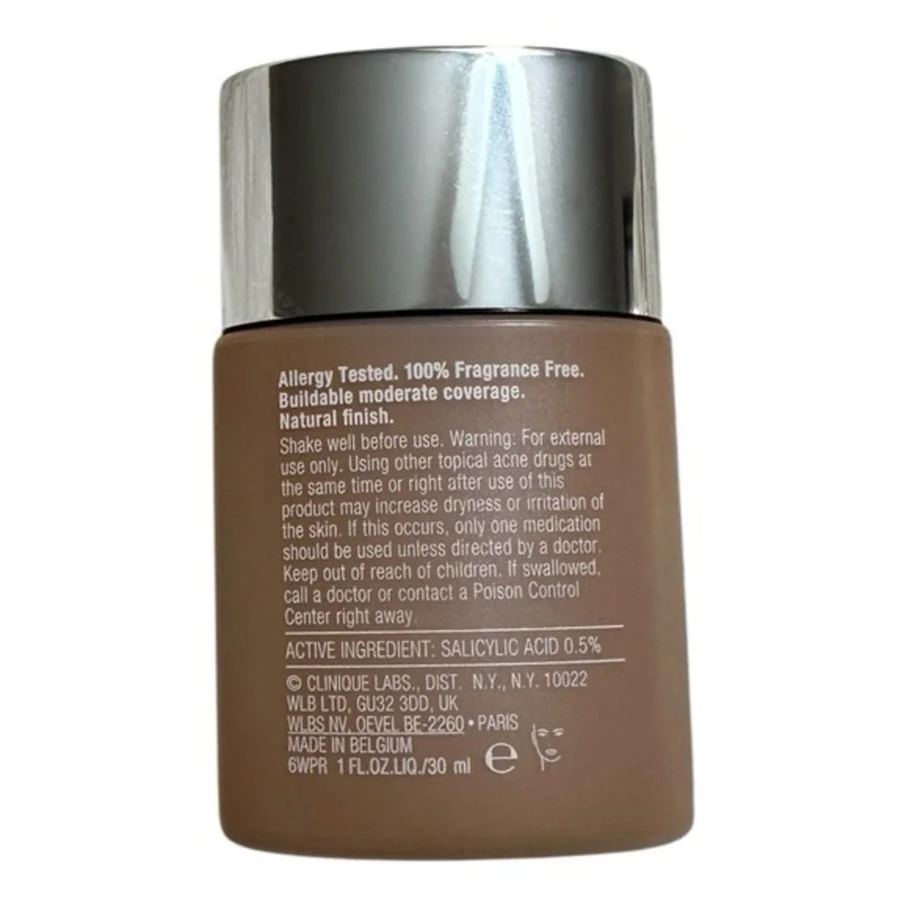 Clinique Acne‎ Solutions Liquid Makeup 06 Fresh Sand 1.0 Oz/30mL